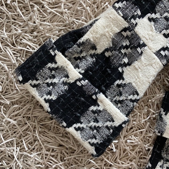 Zara houndstooth coat - Picture 3 of 4